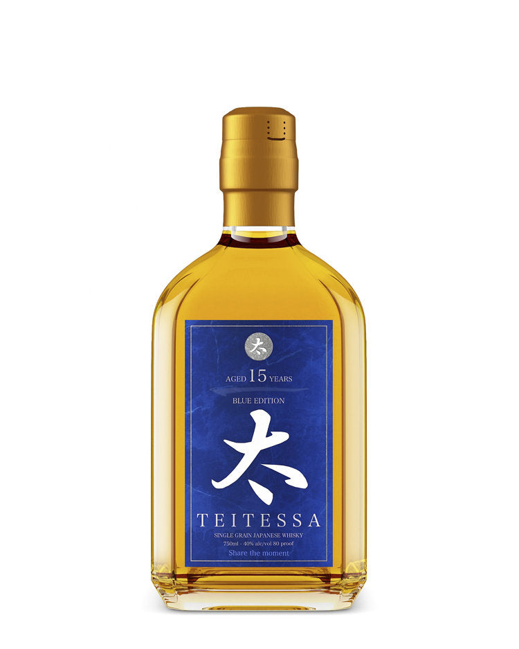 Teitessa Blue Edition 15 Year Old Single Grain Japanese Whisky 750ml