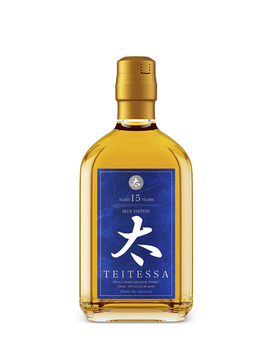 Teitessa Blue Edition 15 Year Old Single Grain Japanese Whisky 750ml