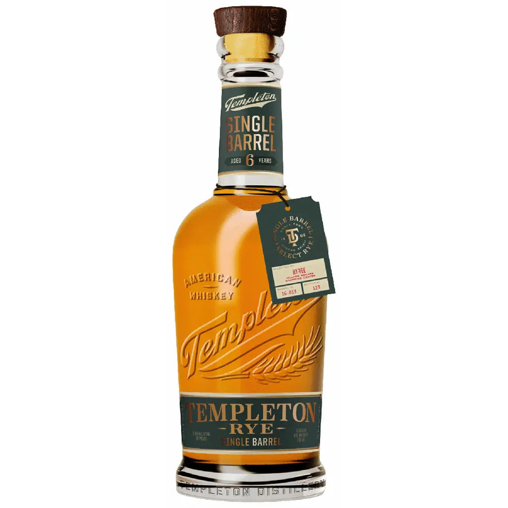 Templeton Single Barrel El Cerrito Liquor Store Pick Straight Rye Whiskey 750ml (Clearance Sale)
