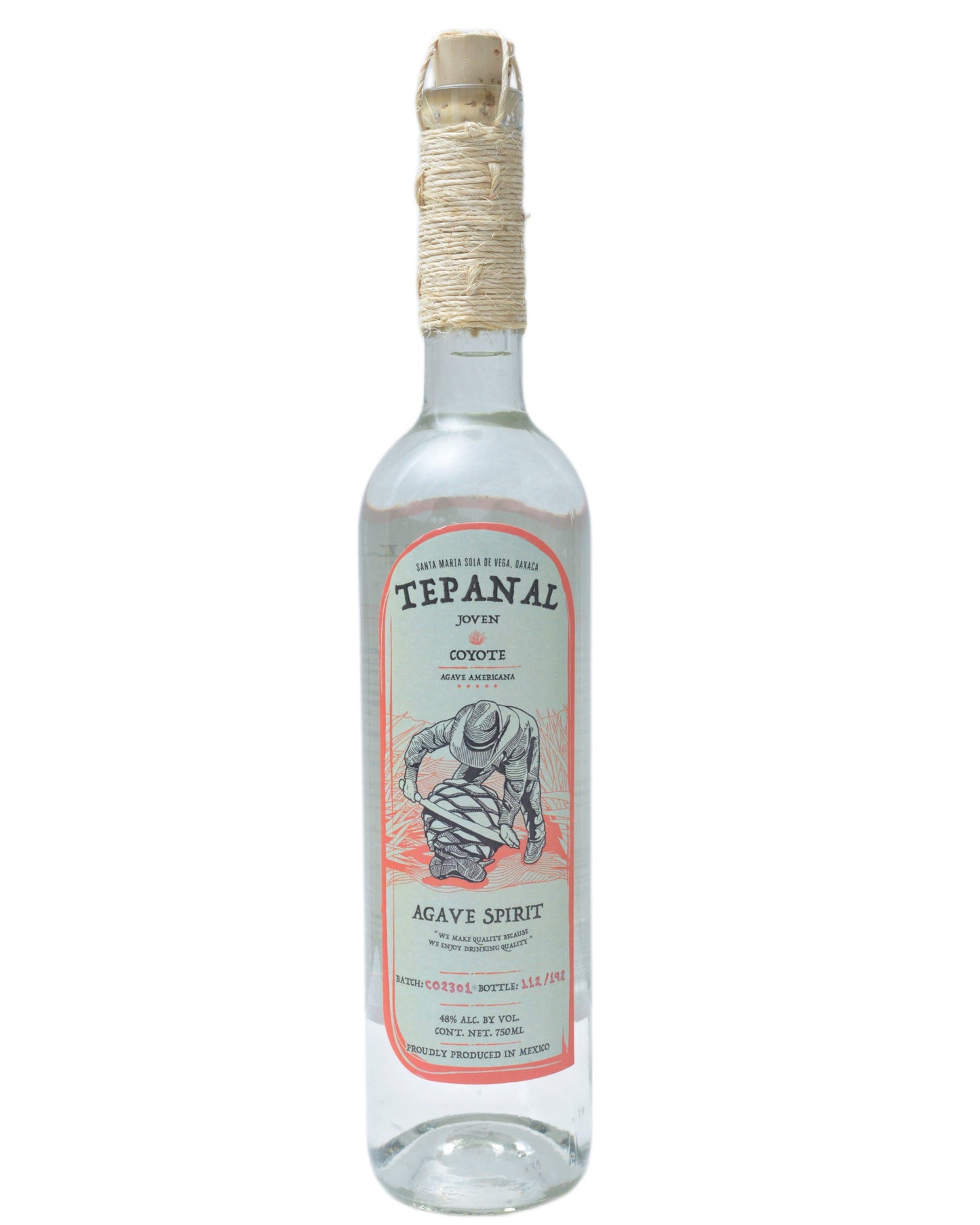 Tepanal Coyote Mezcal 750ml