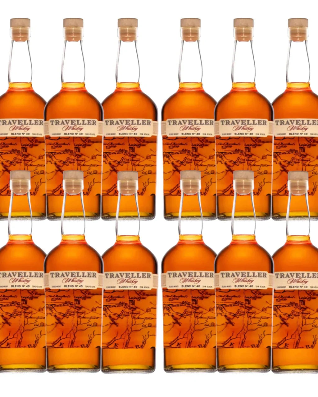 Traveller Whiskey by Chris Stapleton & Buffalo Trace Bundle (12 Bottles)