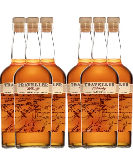 Traveller Blend No. 40 Whiskey 6 Bottle Bundle Pack