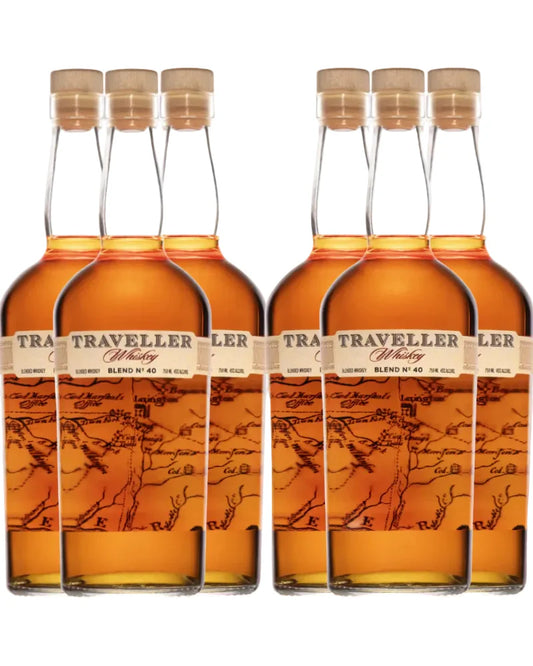 Traveller Blend No. 40 Whiskey 6 Bottle Bundle Pack