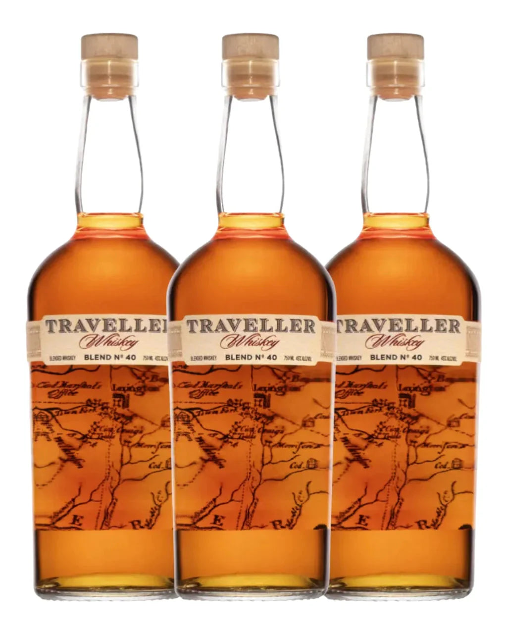 Traveller Whiskey by Chris Stapleton & Buffalo Trace Bundle (3 Bottles)