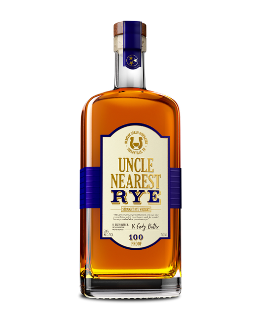 Uncle Nearest Straight Rye Whiskey
