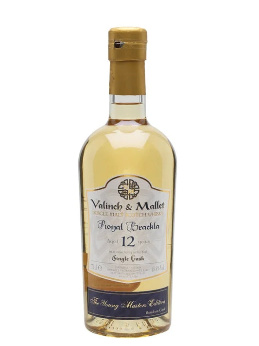Valinch & Mallet The Young Masters Edition Royal Brackla 12 Year Old Single Malt Scotch Whisky 750ml