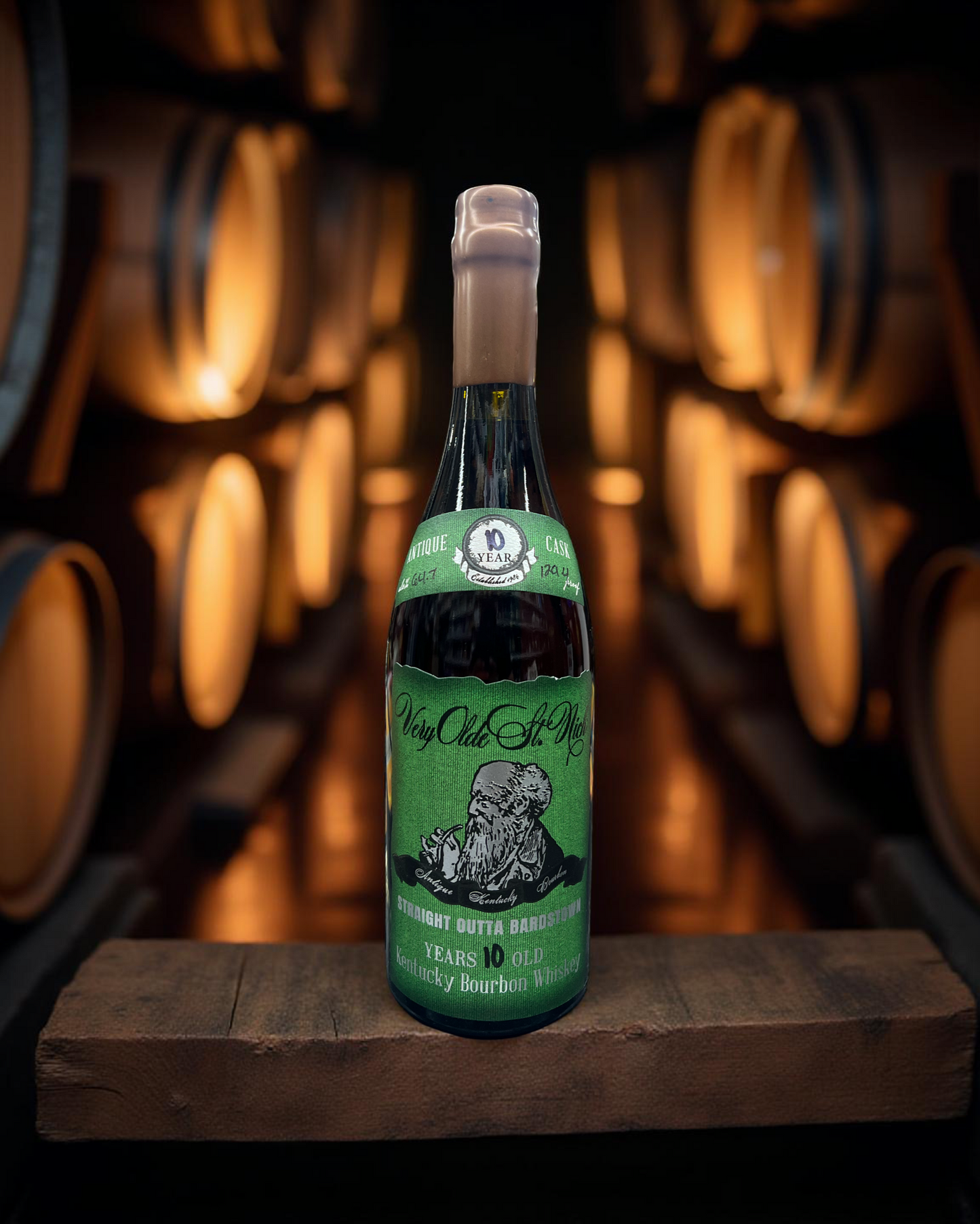Very Olde St. Nick 10 Year Old Straight Outta Bardstown Single Barrel (Horus Cooper’s Valor) Straight Bourbon Whiskey