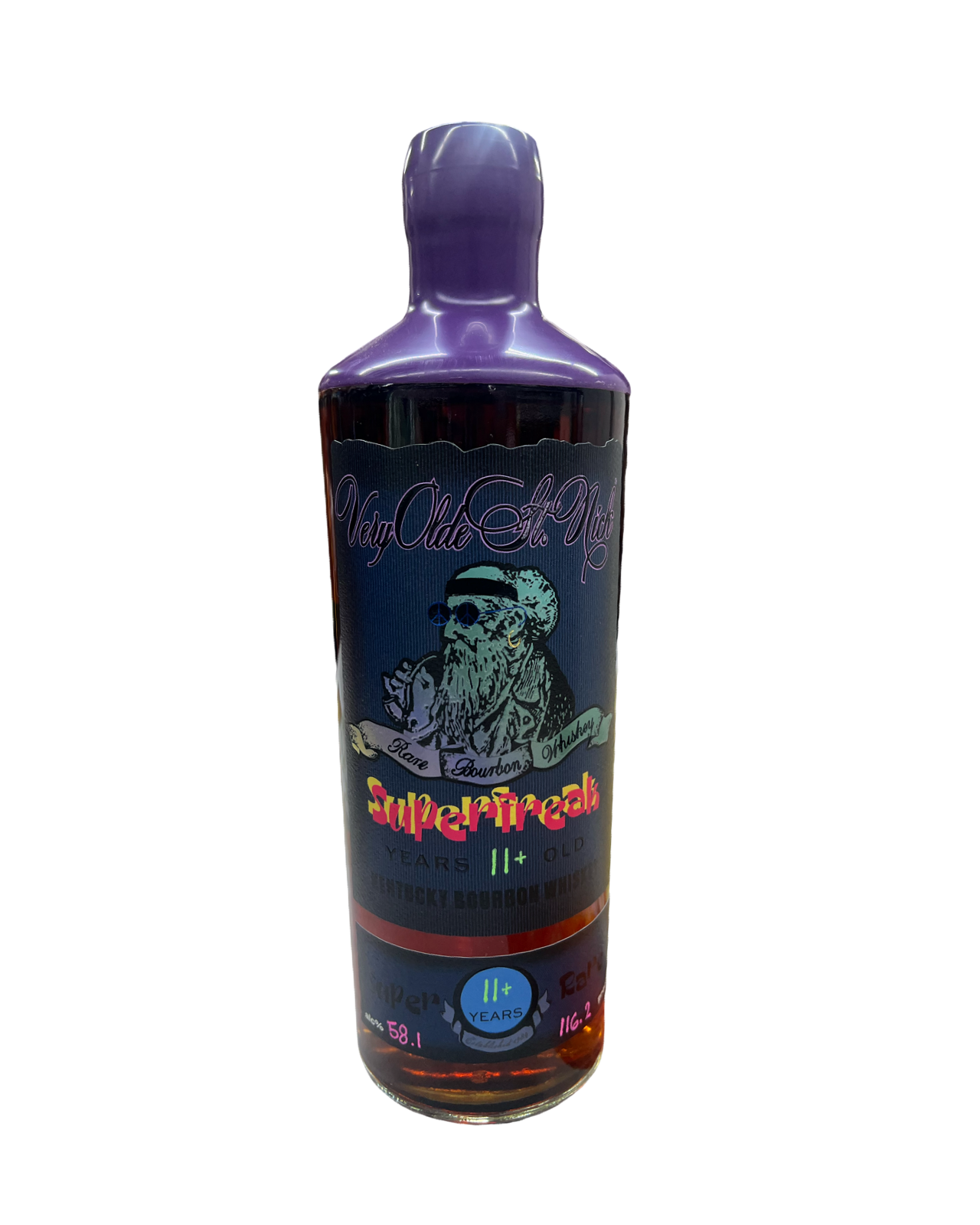 Very Olde St. Nick Superfreak 11+ Year Old Rare Bourbon Whiskey 750ml