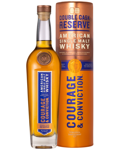 Virginia Distillery Co. Courage & Conviction Double Cask Reserve American Single Malt Whisky 750ml