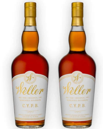 W. L. Weller C.Y.P.B. Craft Your Perfect Bourbon The Original Wheated Kentucky Straight Bourbon Whiskey 750ml Bottle 2-Pack