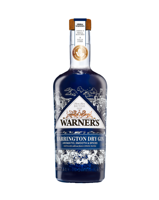 Warner's Harrington Dry Gin 750ml