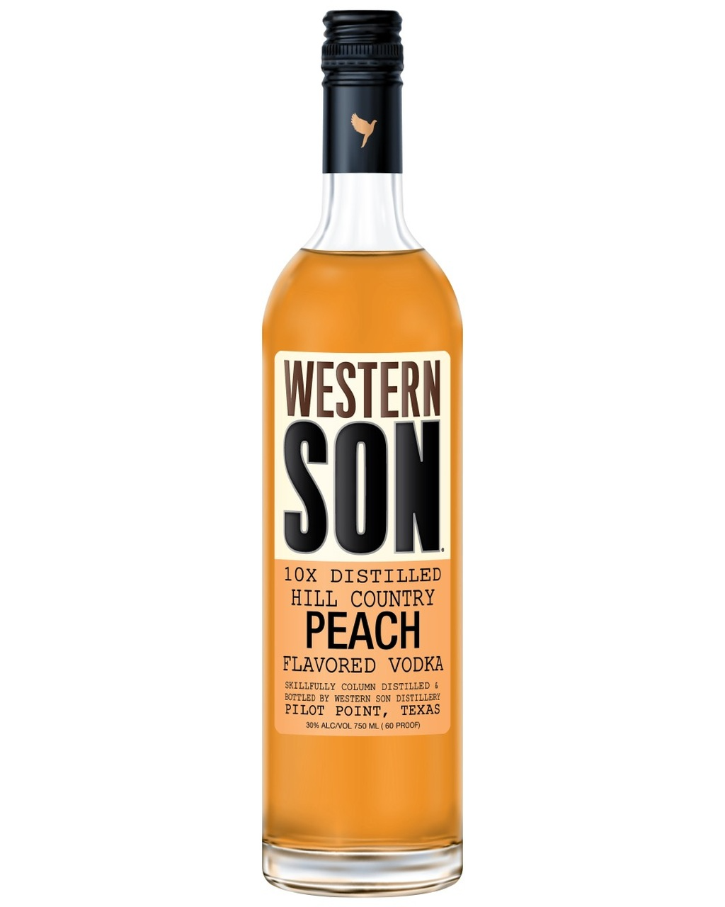 Western Son Hill Country Peach Vodka 750ml