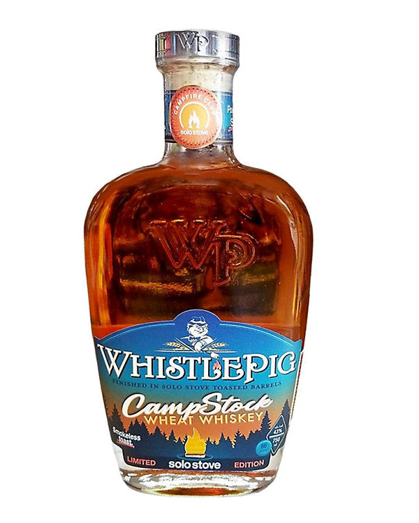 WhistlePig CampStock Solo Stove Toasted Limited Edition 86 Wheat Whiskey 750ml