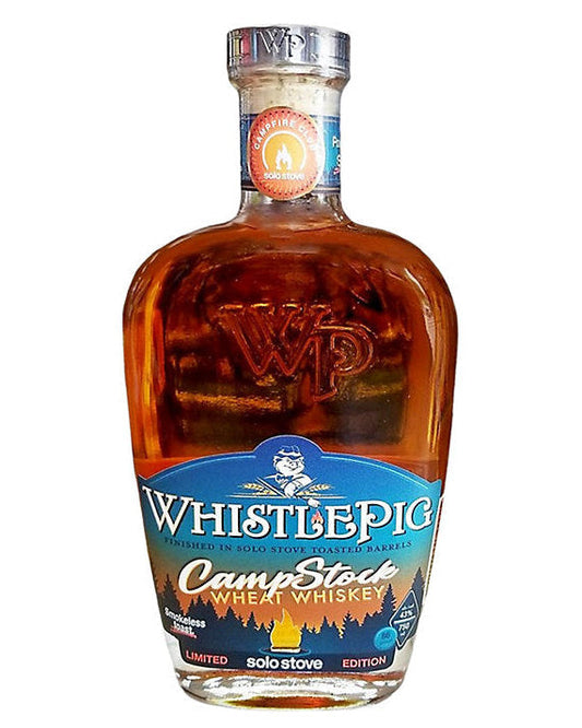 WhistlePig CampStock Solo Stove Toasted Limited Edition 86 Wheat Whiskey 750ml