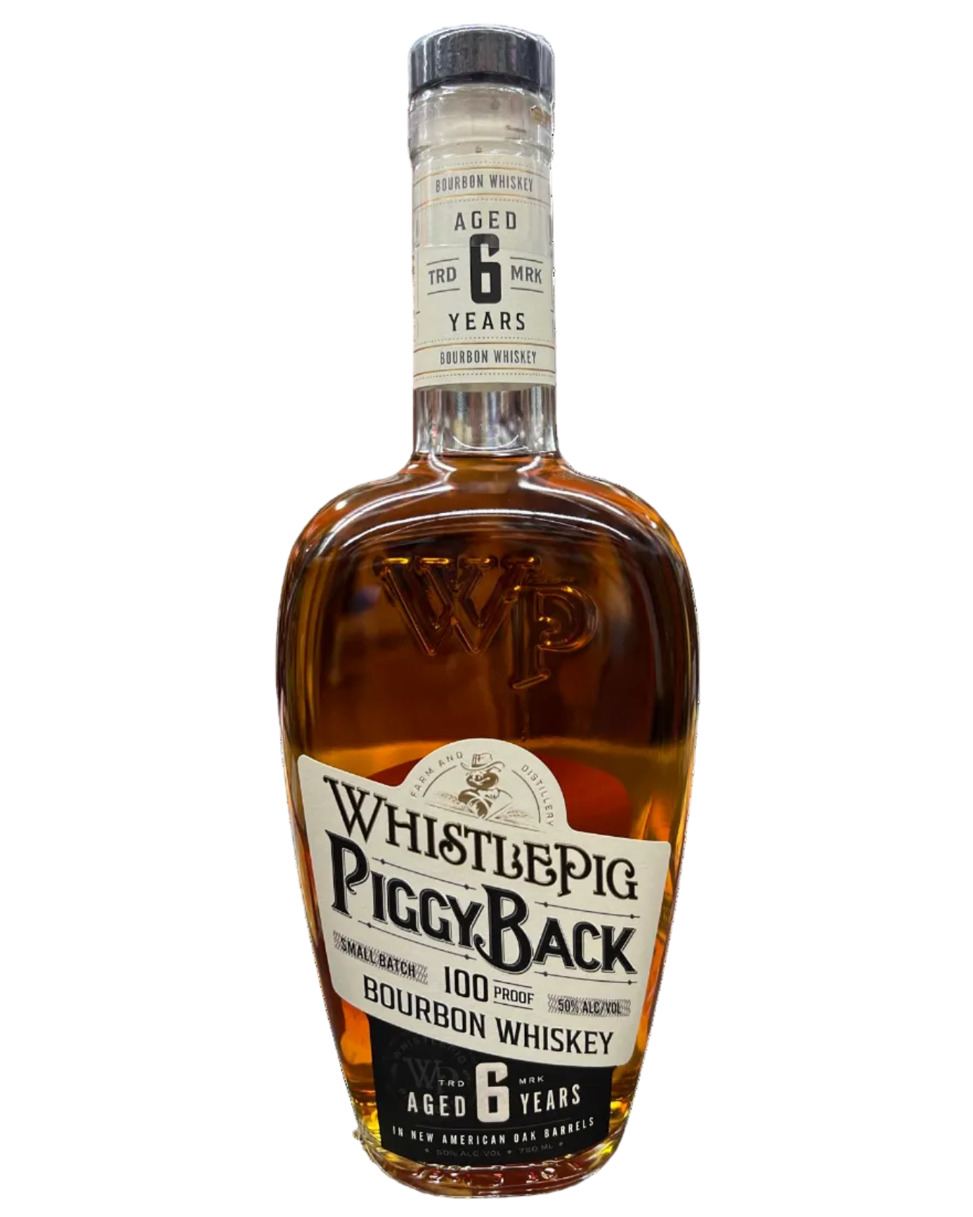 WhistlePig Piggy Back 6 Year Old Straight Bourbon Whiskey 750ml