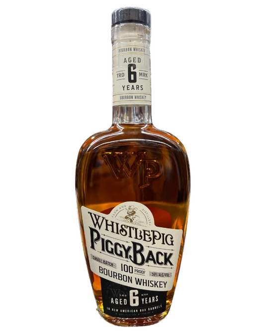 WhistlePig Piggy Back 6 Year Old Straight Bourbon Whiskey 750ml