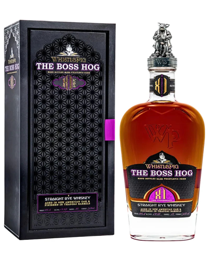 WhistlePig The Boss Hog Edition XI The Juggernaut Straight Rye Whiskey