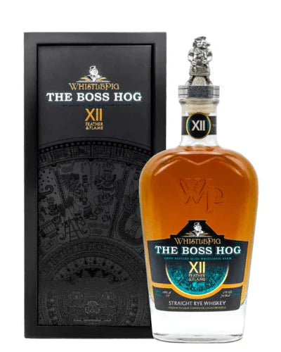 WhistlePig The Boss Hog XII Feather & Flame Straight Rye Whiskey