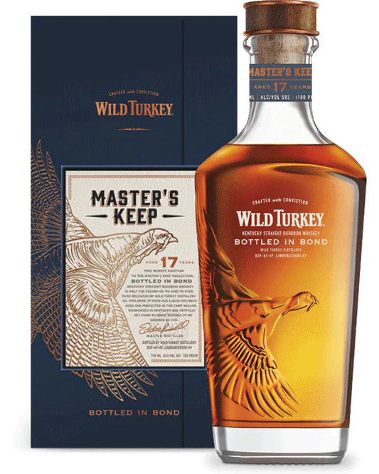 Wild Turkey Master's Keep Bottled in Bond 17 Year Old Kentucky Straight Bourbon Whiskey