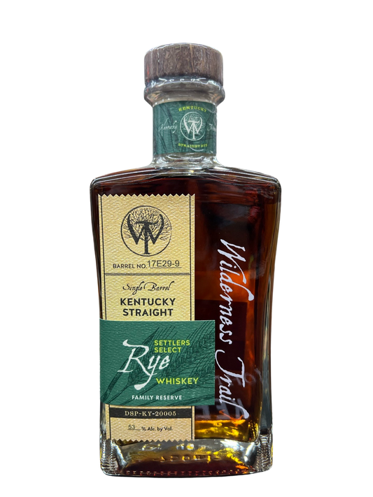 Wilderness Trail Green Label Kentucky EL Cerrito Liquor Store Pick Straight Rye Whiskey