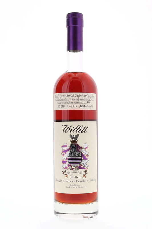 Willett Family Estate Bottled Single Barrel 13 Year Old Batch No. 1676 Straight Bourbon Whiskey 750ml
