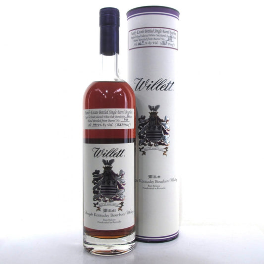 Willett Family Estate Bottled Single Barrel 22 Year Old Barrel No. B49 Kentucky Straight Bourbon Whiskey
