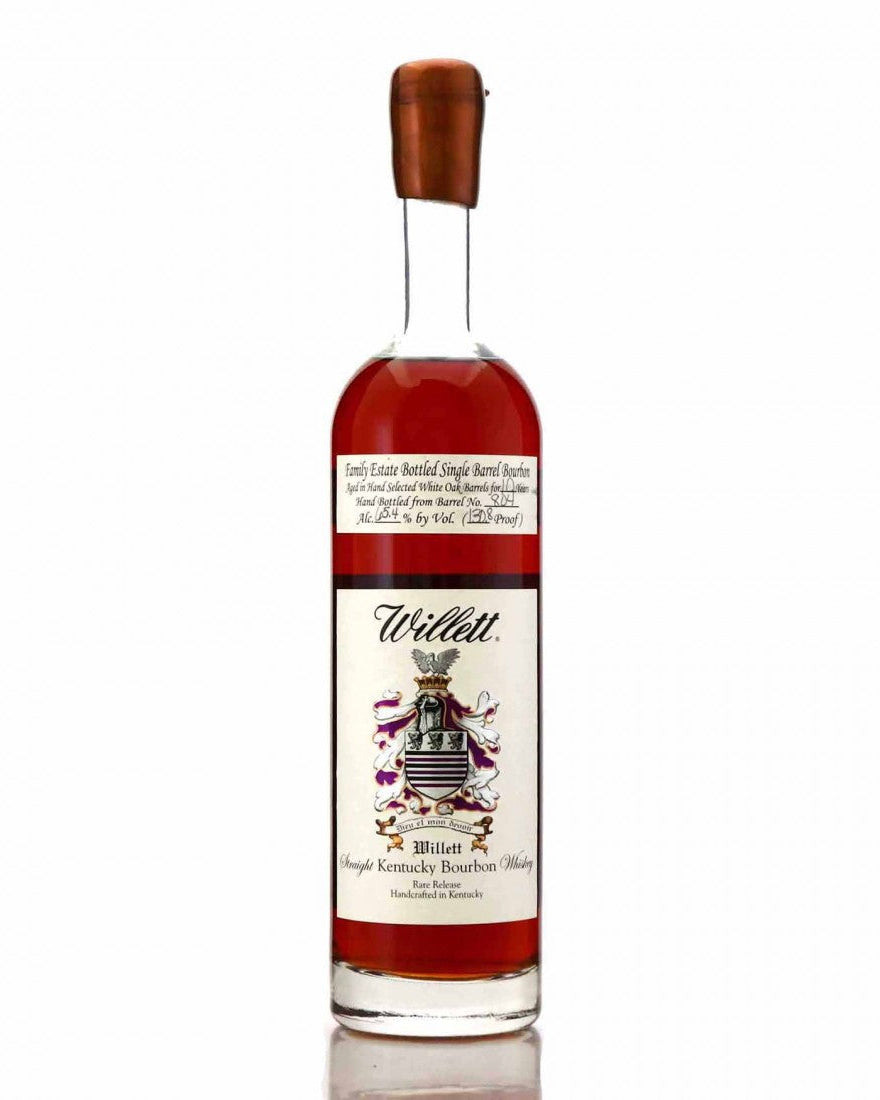 Willett Family Estate Bottled Mike's Whiskeyhandel Hand Selected Single Barrel 10 Year Old Barrel No. 804 Kentucky Straight Bourbon Whiskey