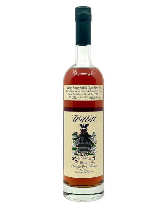 Willett Family Estate Bottled Single Barrel 11 Year Old Barrel No. 2431 Rye Here, Rye Now Kentucky Straight Rye Whiskey