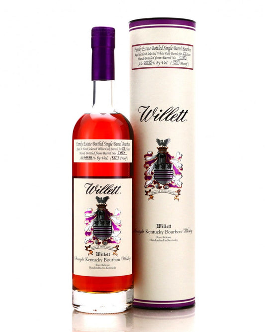 Willett Family Estate Bottled Single Barrel 22 Year Old Barrel No. C18D Kentucky Straight Wheated Bourbon Whiskey