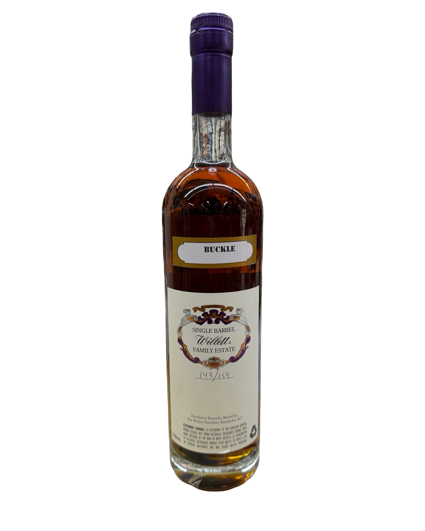 Willett Family Estate Bottled Single Barrel #389 13 Year Old Straight Bourbon Whiskey 750ml
