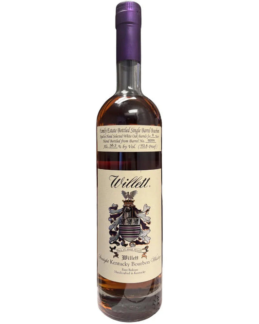 Willett Family Estate Single Barrel 11 Year Old This is the West Coast Way 112.4 Proof Kentucky Straight Bourbon Whiskey
