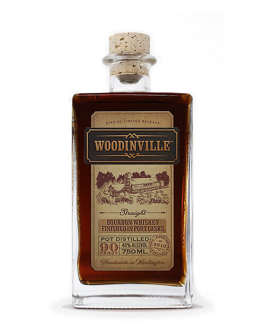 Woodinville Whiskey Co. Port Cask Finish Straight Bourbon Whiskey 750ml