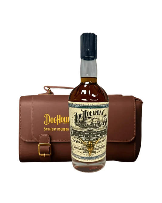 World Whiskey Society Doc Holliday 13 Year Old Straight Bourbon Whiskey with Doctor's Bag