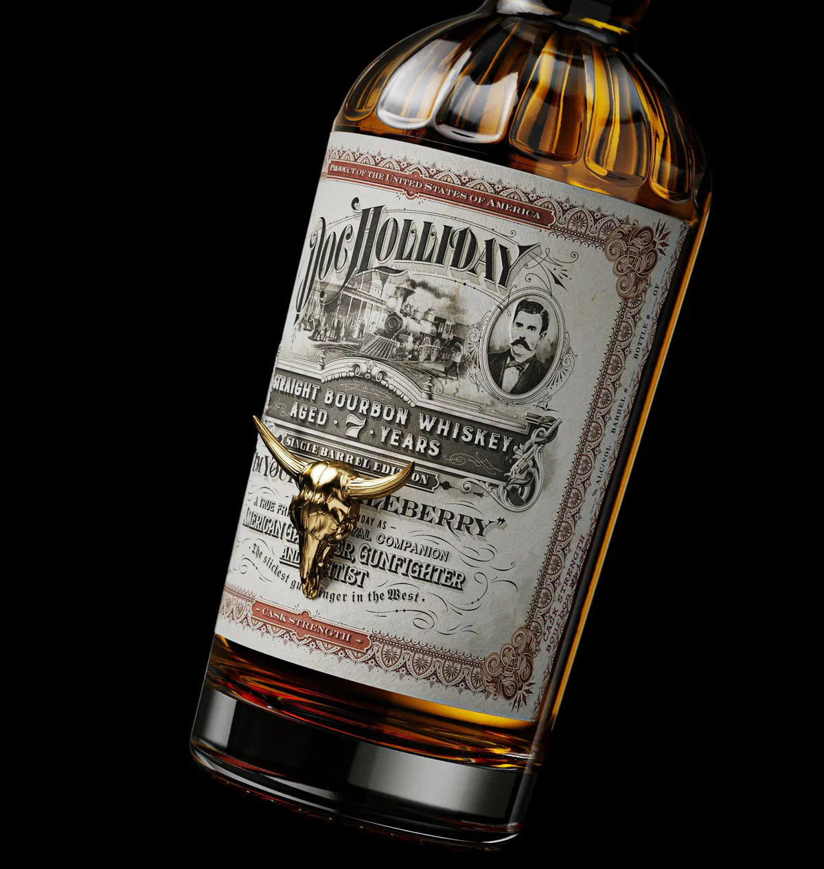World Whiskey Society Doc Holliday 7 Year Old Straight Bourbon Whiskey