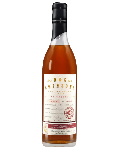 Doc Swinson's Exploratory Cask El Cuerpo Straight Bourbon Whiskey 750ml