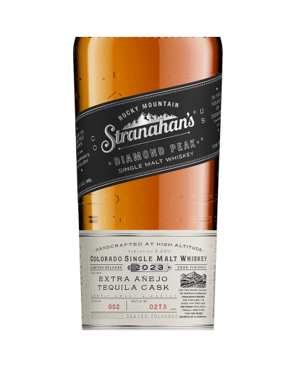 Stranahan's Diamond Peak Extra Anejo Tequila Cask Finish Single Malt Whiskey 750ml