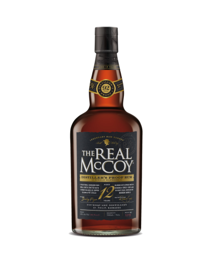 The Real McCoy 12 Year Old Single Blended Rum 750ml