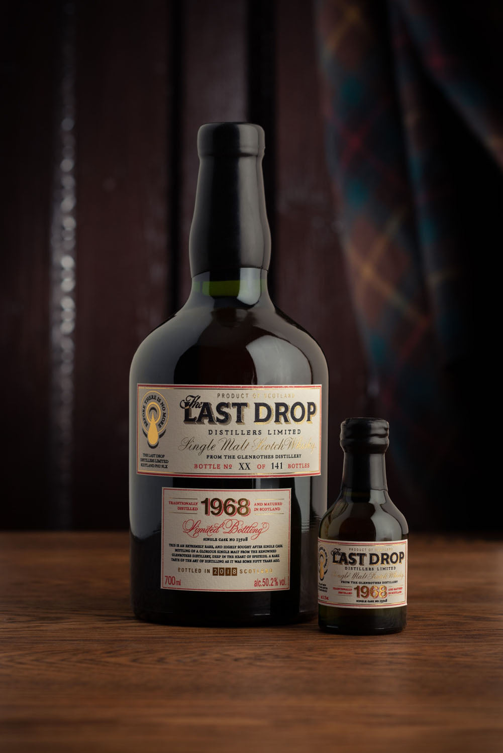 1968 Last Drop Glenrothes Single Malt Scotch Whisky Casks #13508 750ml