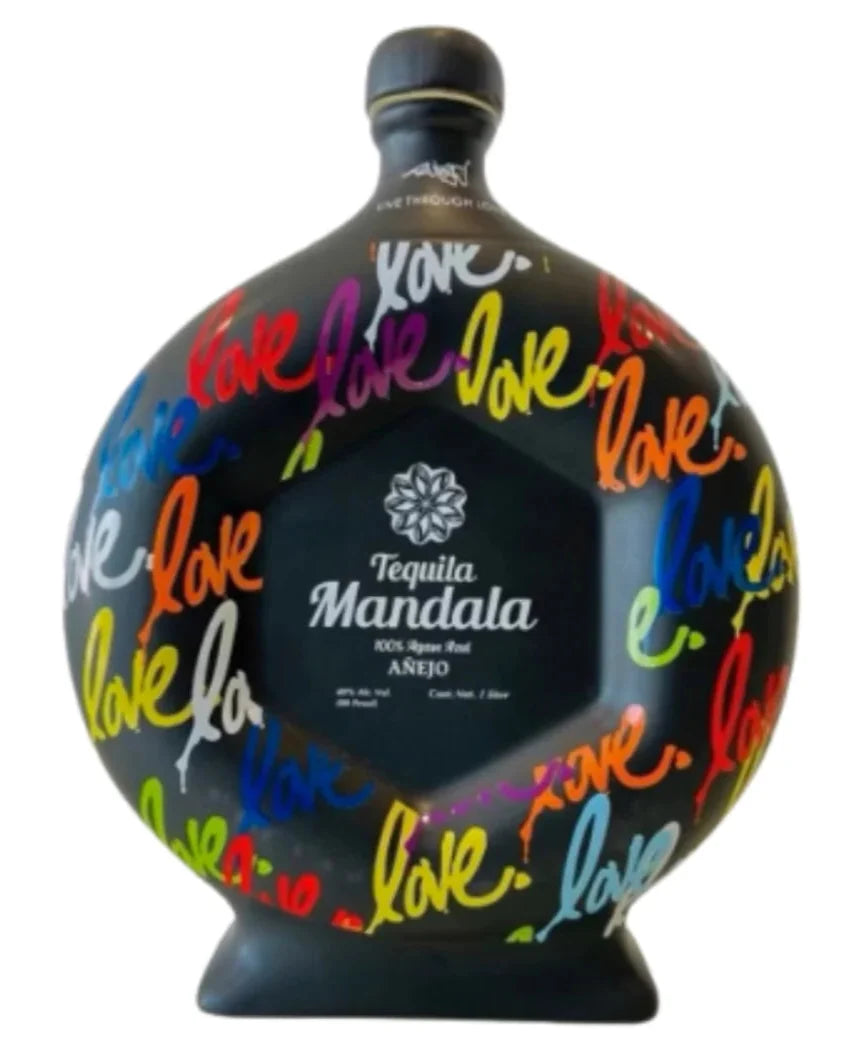 Mandala Live Through Love Limited Edition Anejo Tequila