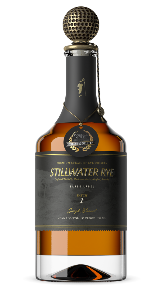 Bushwood Stillwater 7 Year Old Single Barrel Low Rye Whiskey 750ml