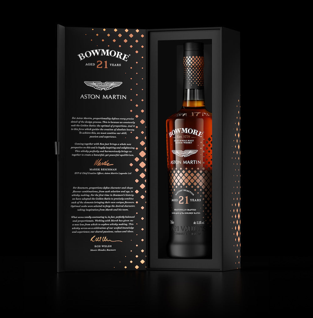 Bowmore 21 Year Old Aston Martin Masters Selection Single Malt Scotch Whisky 750ml