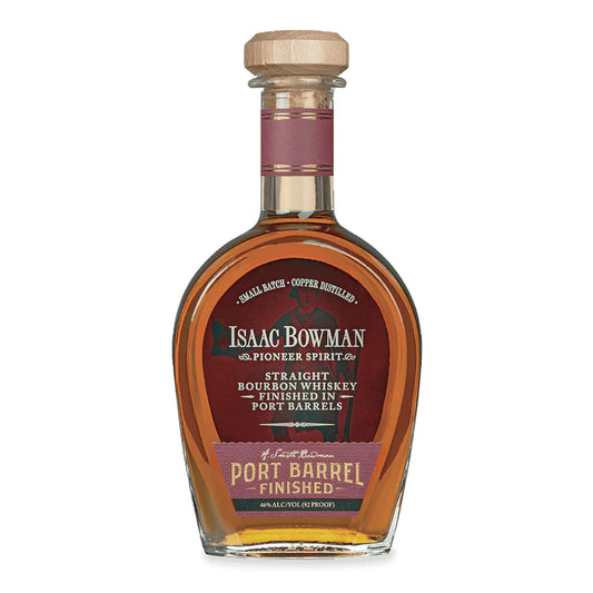 A. Smith Bowman Isaac Bowman Port Barrel Finished Straight Bourbon Whiskey