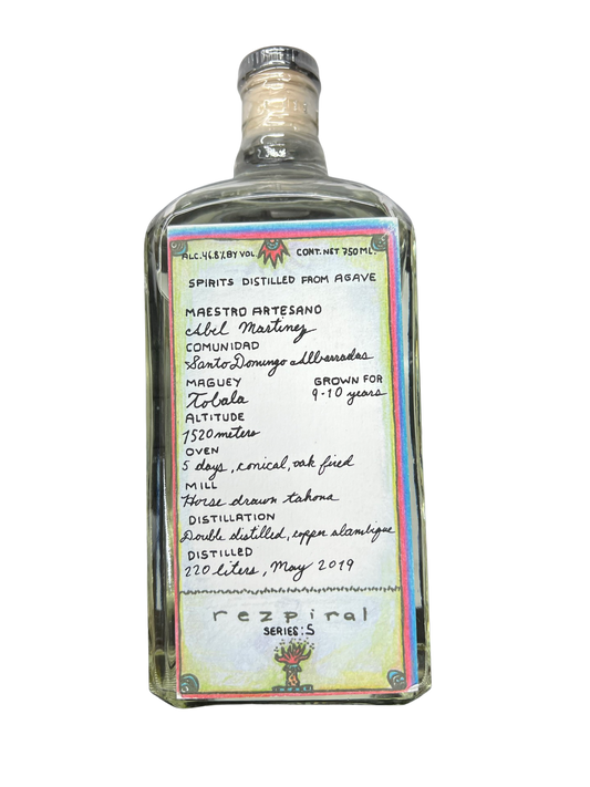 Rezpiral Abel Martinez Tobala Agave Spirit 750ml