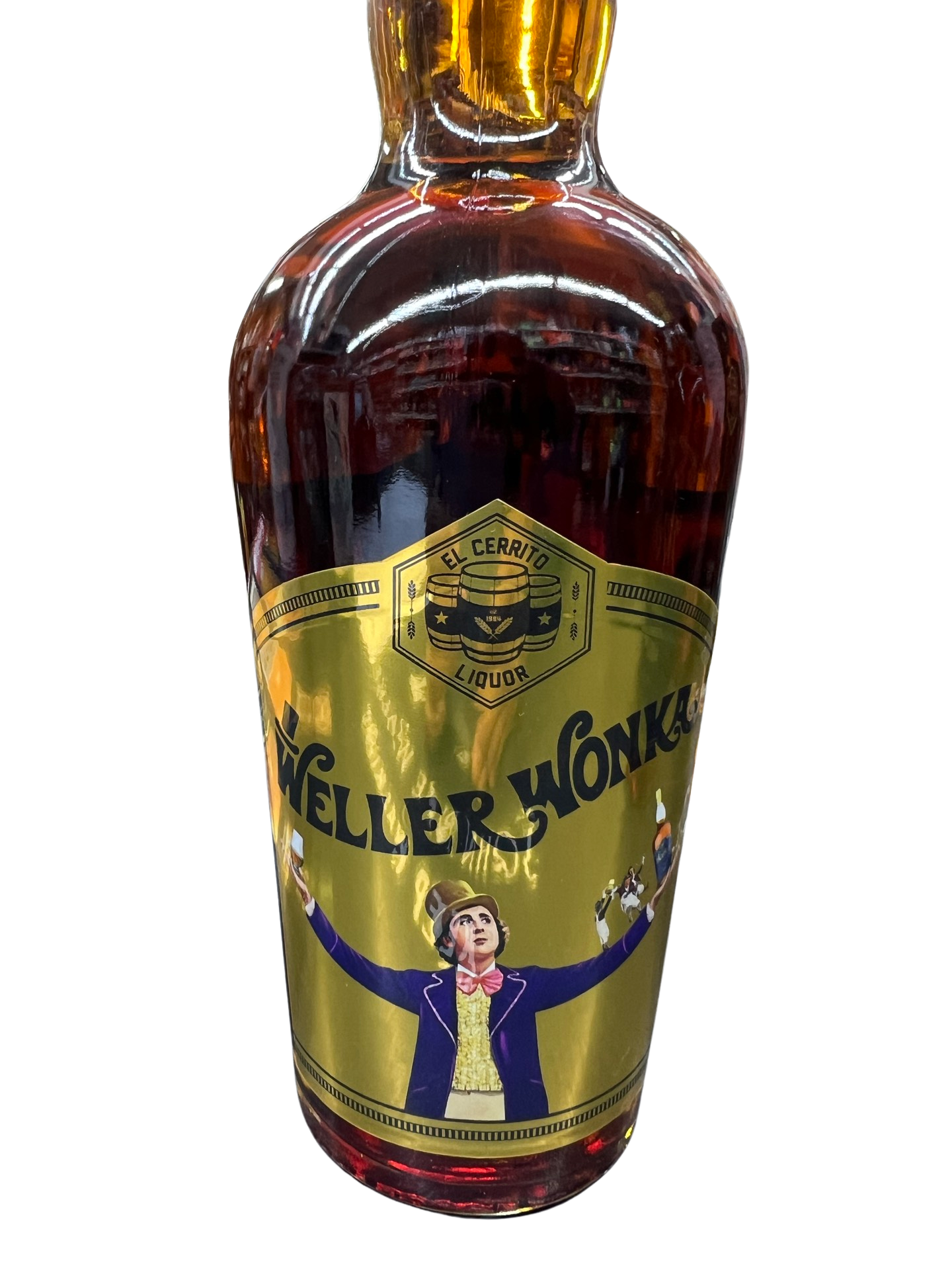 W. L. Weller Full Proof El Cerrito Liquors Store Pick Kentucky Straight Wheated Bourbon Whiskey