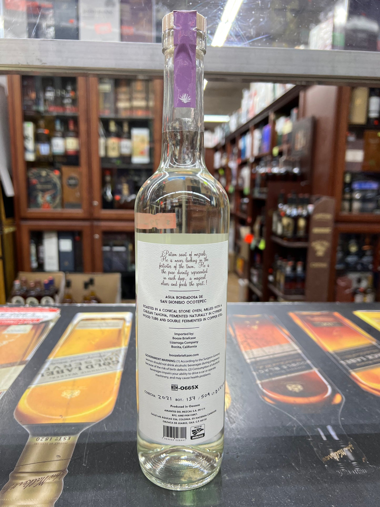 Divino Maguey Cuishe Joven Mezcal 750ml