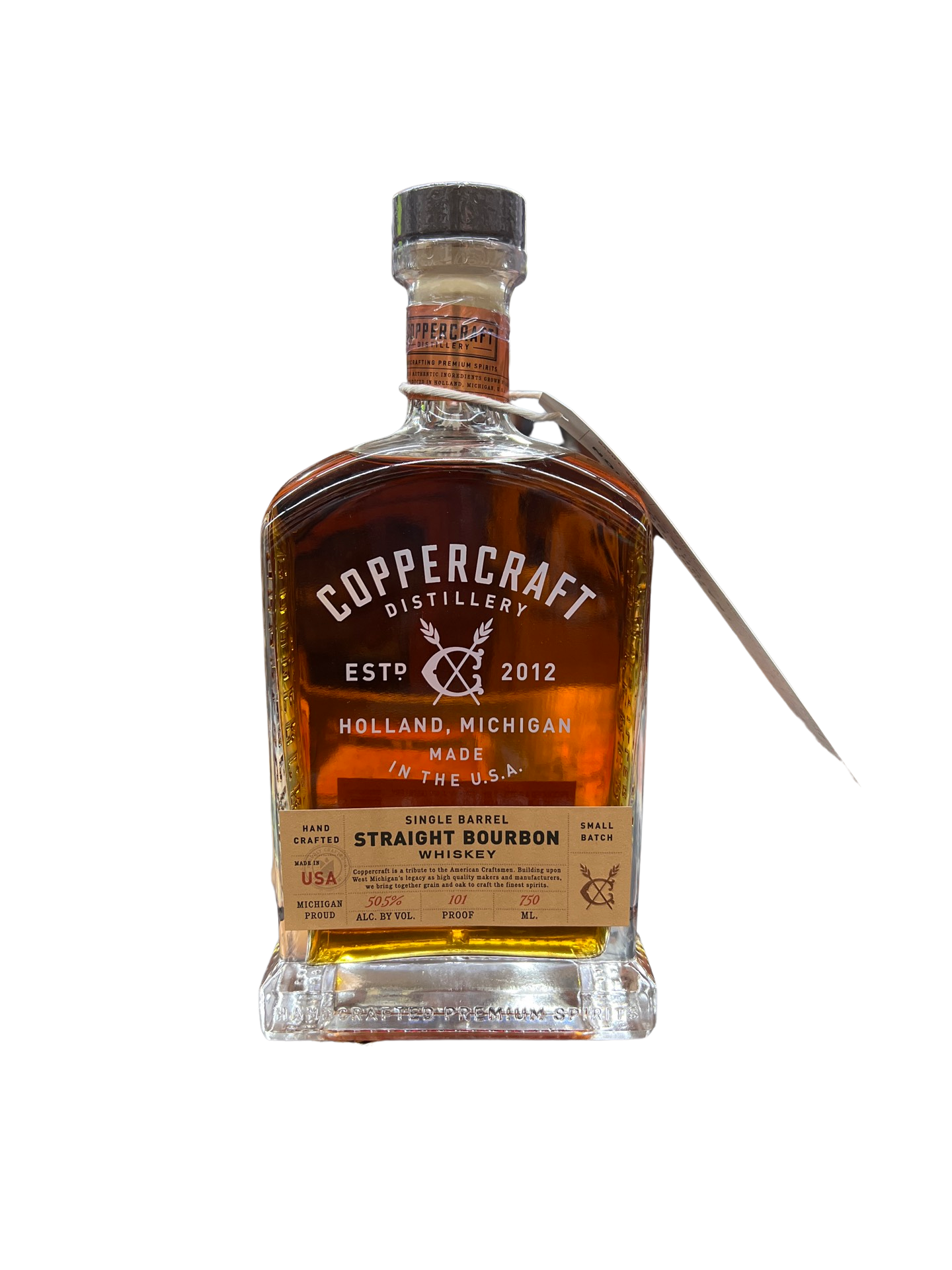 Coppercraft Distillery Single Barrel 7 Year Old EL Cerrito Liquor Store Pick MGP Straight Bourbon Whiskey 750ml