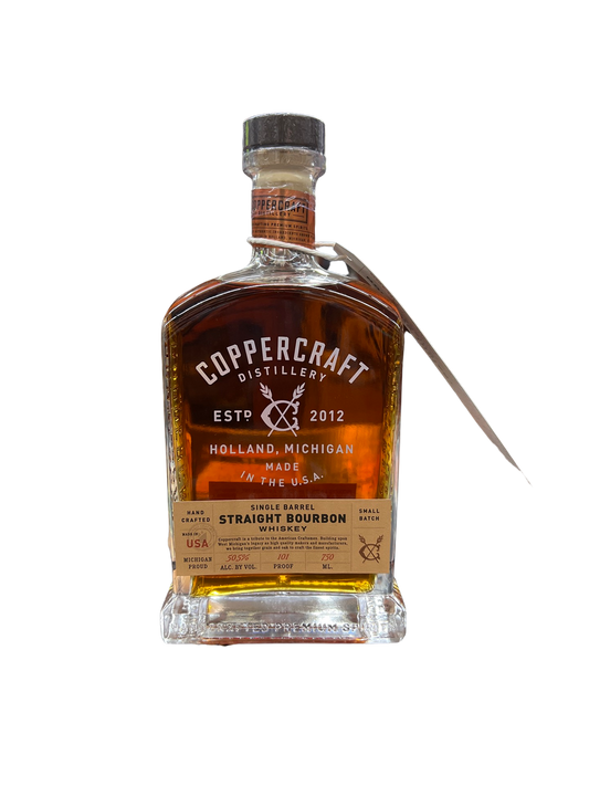 Coppercraft Distillery Single Barrel 7 Year Old EL Cerrito Liquor Store Pick MGP Straight Bourbon Whiskey 750ml