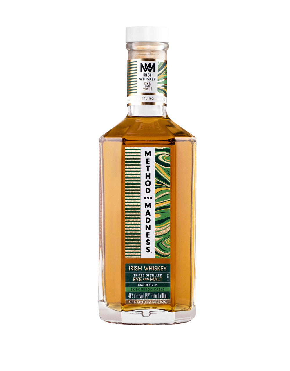 Method And Madness Rye And Malt Irish Whiskey 700ml