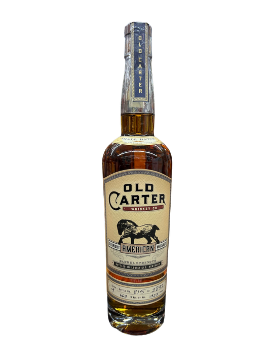 Old Carter Batch 9 Straight Bourbon Whiskey 750ml