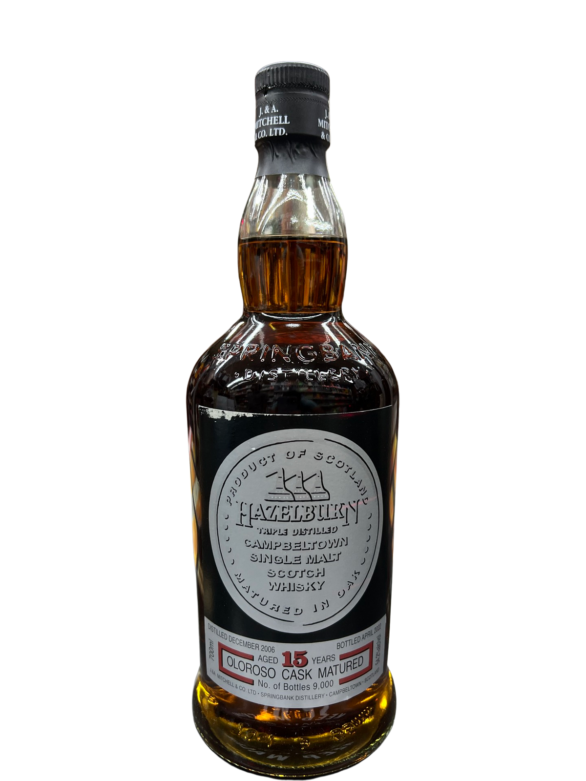 2022 Hazelburn Oloroso Cask 15 Year Old Single Malt Scotch Whisky 700ml